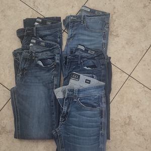 Buckle jeans
